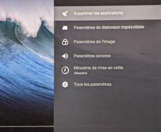 Le deuxième niveau des paramètres