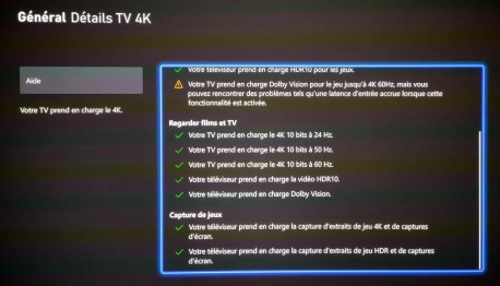 Voici les possibilités gaming du vidéoprojecteur