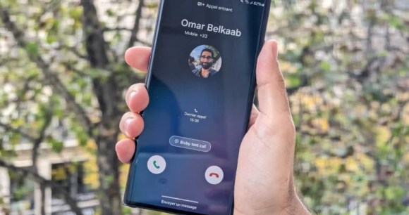 Bixby text call // Source : Frandroid