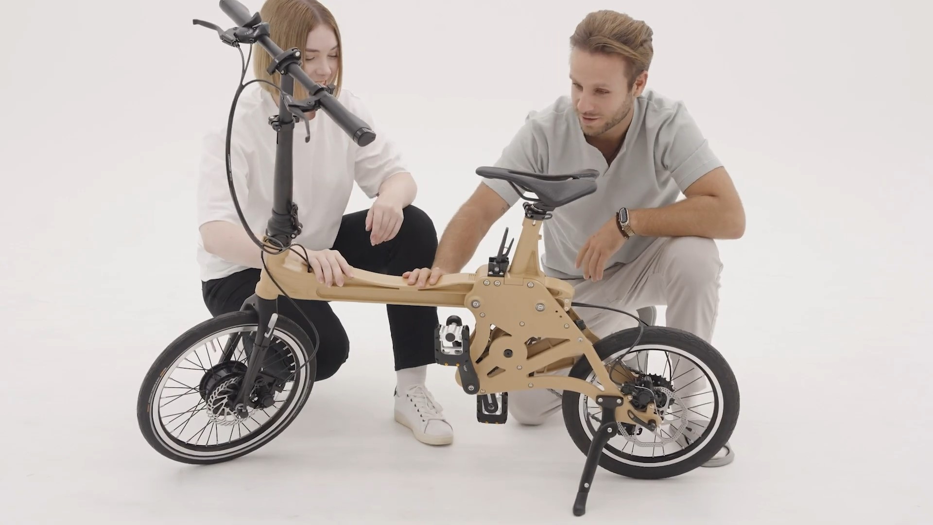 Bokyong E-Pop-Cycle vélo électrique coulissant