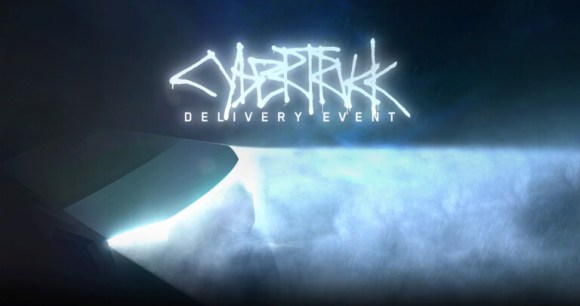 Cybertruck delivery event