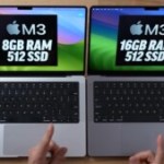 La preuve que 8 Go ne sont pas suffisants pour le MacBook Pro M3