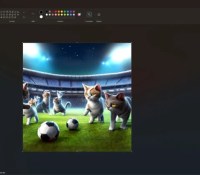 microsoft-paint-dall-e-generation-image-cocreateur-chats-football