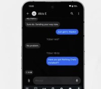 Nothing Chats est compatible avec iMessage // Source : Nothing