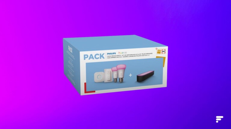 Pack Découverte Philips Hue White & Color Ambiance - Ampoule E27