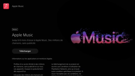 Screenshot PS5 apple music 1