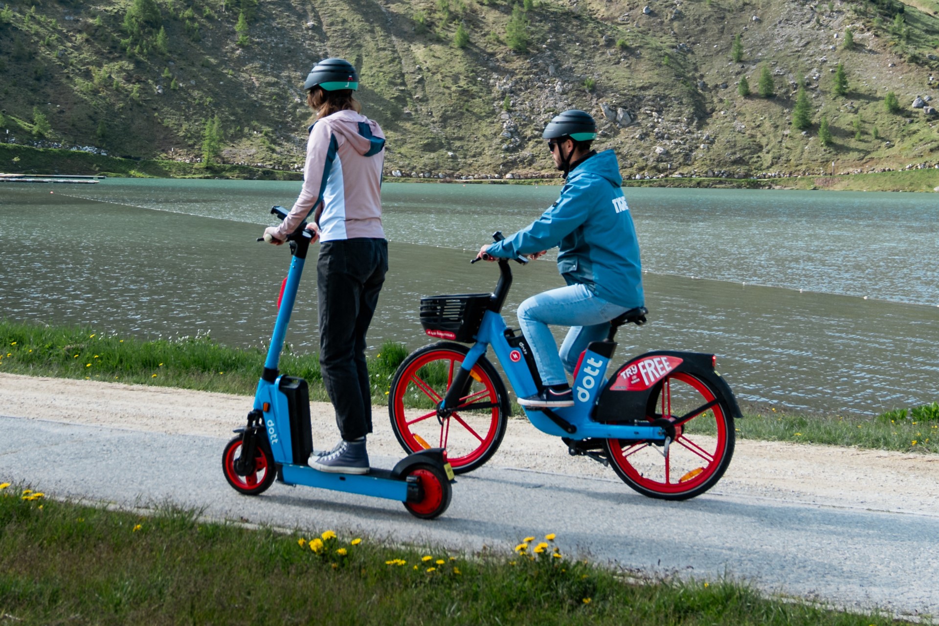 Vélo trottinette électrique Dott