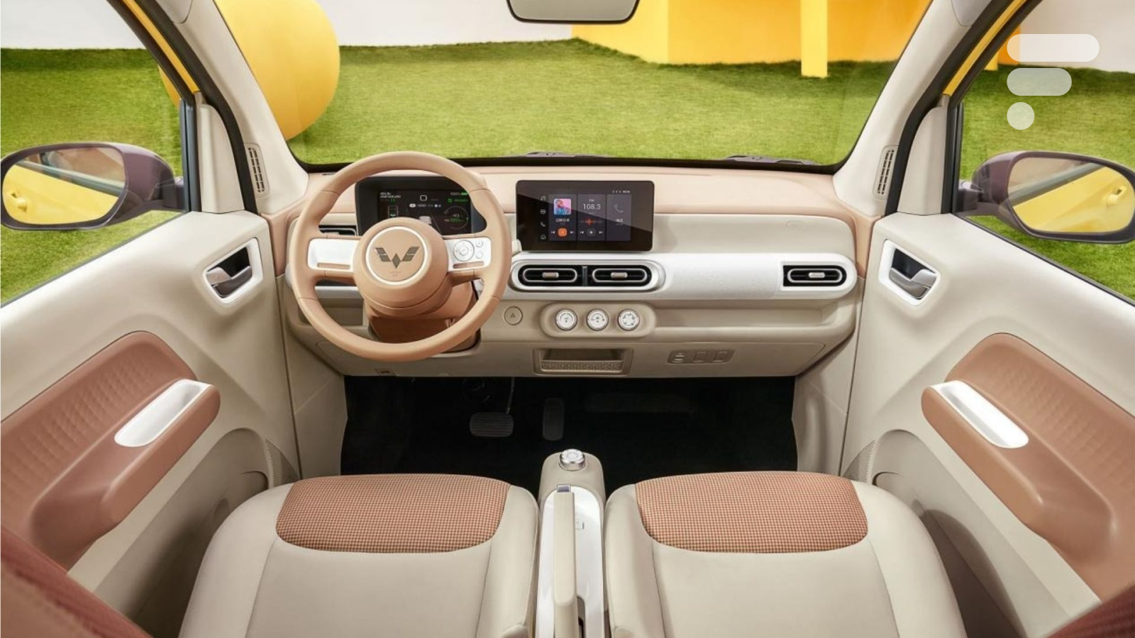 Hongguang Mini EV Macaron, cette voiture électrique compacte et ultra ...