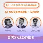 Black Friday Xiaomi : rejoignez-nous le 22 novembre pour découvrir les meilleures affaires en live