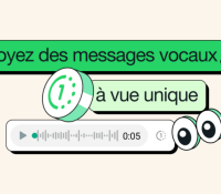 WhatsApp va permettre d'envoyer des messages vocaux à vue unique // Source : WhatsApp