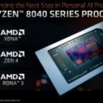 AMD dope l’IA générative sur PC portables avec ses nouvelles puces « Ryzen 8040 »