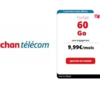 Auchan Telecom forfait Décembre 2023