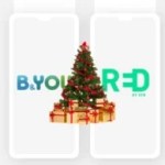 B&You et RED by SFR proposent le forfait pas cher idéal pour Noël : 40 Go pour moins de 10 €/mois
