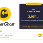 Le meilleur rapport sécurité-prix pour un VPN, il est en ce moment chez Cyberghost grâce à cette offre