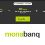 Pour bien commencer la nouvelle année, Monabanq offre jusqu’à 160 € pour toute ouverture de compte