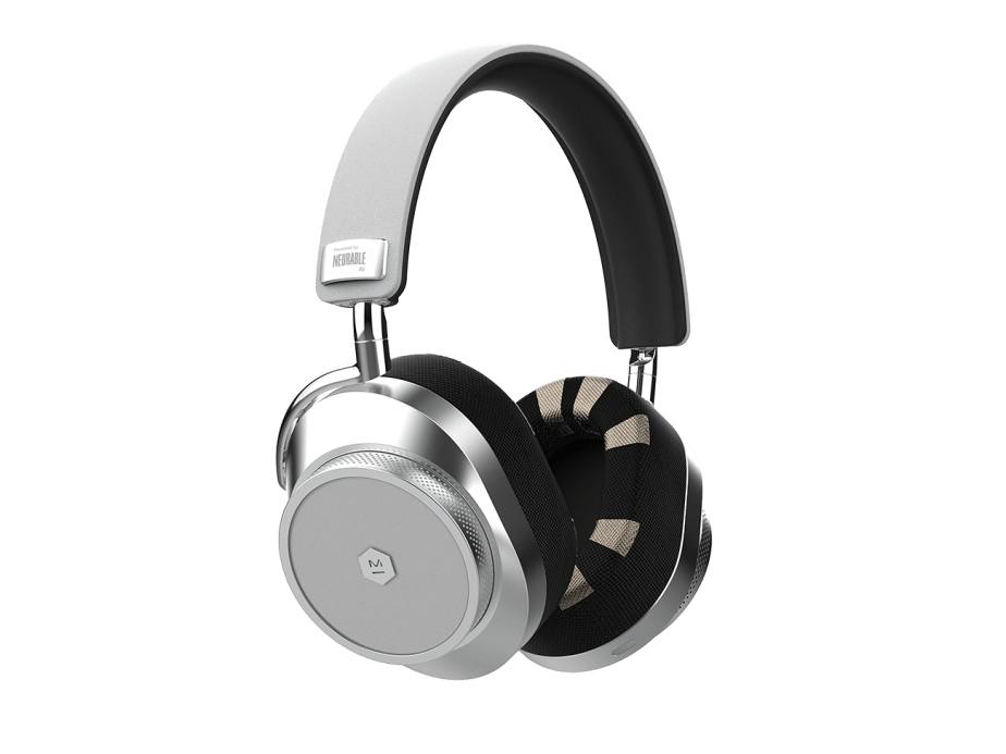 Neurable and M&D Headphones_Silver