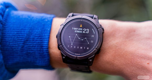 Le widget de stress sur l'Epix Pro Gen 2 // Source : Chloé Pertuis – Frandroid