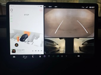 Tesla Vision 3D Parking 12