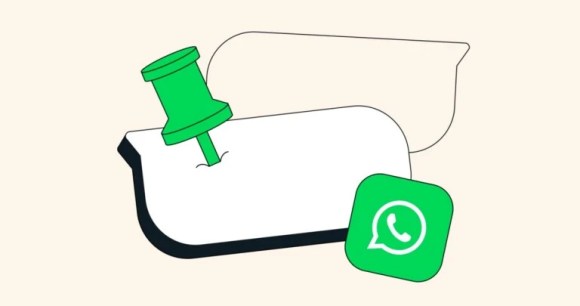 Les messages épinglés arrivent sur WhatsApp // Source : WhatsApp