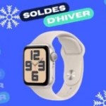 L’Apple Watch SE (2022) a attendu les soldes d’hiver pour s’afficher à son prix le plus bas