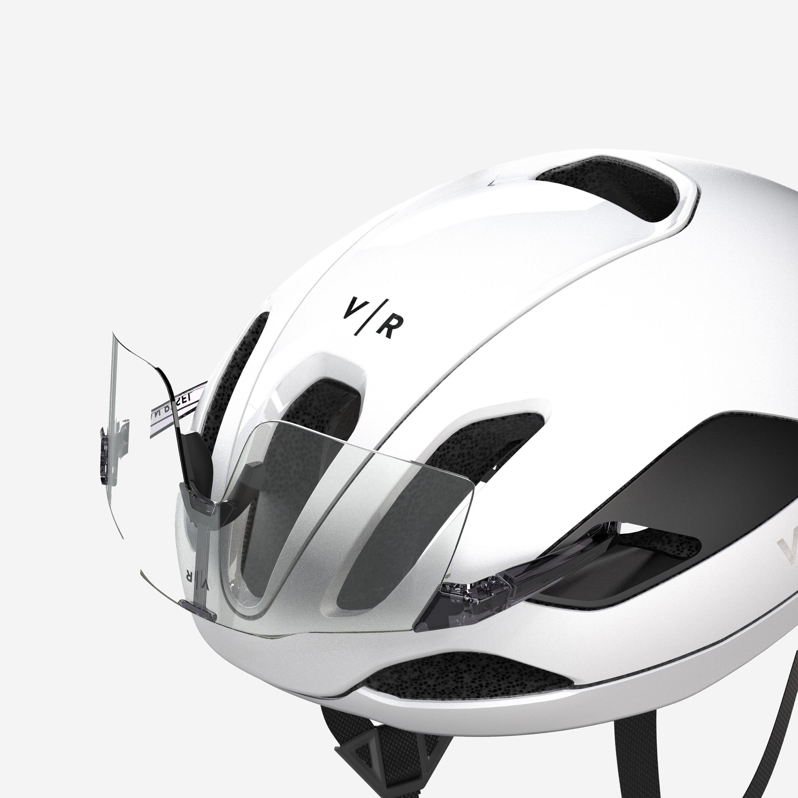 Casque de vélo route FCR blanc