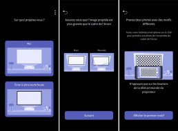 Connexion avec un smartphone pour régler automatiquement le trapèze