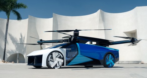 eVTOL Flying Car-Flight Mode