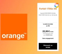 Forfait Orange 5G janvier 2023