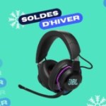 Le casque gamer JBL avec audio spatial est 33 % moins cher lors les soldes Le casque gamer JBL avec audio spatial est 33 % moins cher lors les soldes