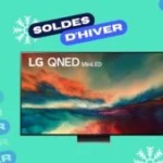 LG 65QNED86 : ce TV 4K Mini LED de 65 pouces perd 600 € pendant les soldes