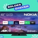 Le TV 4K QLED 65 pouces de Nokia est à son plus bas prix pour les soldes sur Amazon