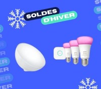 Pack Philips Hue Go  + 3 ampoules  — Soldes d’hiver 2024
