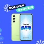 Noté 9/10, l’excellent Samsung Galaxy A54 est soldé à un super prix Noté 9/10, l’excellent Samsung Galaxy A54 est soldé à un super prix