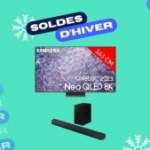 Super prix des soldes pour ce pack avec TV Samsung Mini LED 8K + barre de son Dolby Atmos