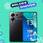 À peine sorti, le Xiaomi Redmi Note 13 est déjà en promo à l’occasion des soldes