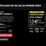 Cette vente flash Canal+ vous permet d’obtenir un abonnement à moitié prix pendant 2 ans Cette vente flash Canal+ vous permet d’obtenir un abonnement à moitié prix pendant 2 ans