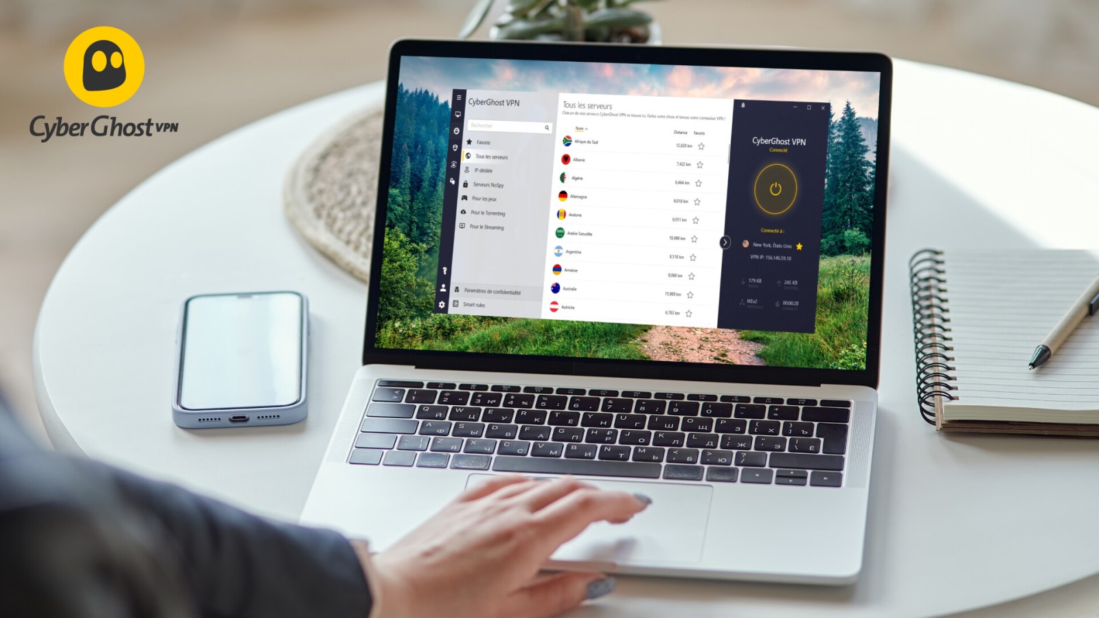 Moins de 2,50 â‚¬/mois pour le VPN CyberGhost + 500 Go de stockage offerts : voici...