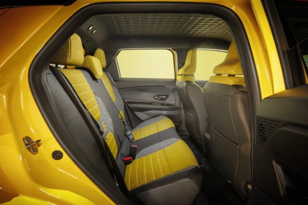 Renault 5 Iconic Jaune, Preshow Renault from February 12 to 16th 2024 at Aubervilliers, France - Photo Yann / DPPI