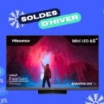 Pendant les soldes, ce TV 4K de 65 pouces signé Hisense et parfait pour le gaming chute à -41 % Pendant les soldes, ce TV 4K de 65 pouces signé Hisense et parfait pour le gaming chute à -41 %