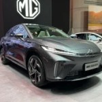 On a vu la MG S9, la nouvelle voiture électrique de MG qui se « recharge » en 2min30