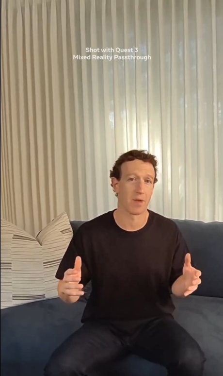 Source : Mark Zuckerberg