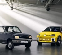 Renault 5 originale et Renault 5 Prototype