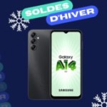 Samsung Galaxy A14 5G : ce smarpthone pas cher est encore plus intéressant durant les soldes Samsung Galaxy A14 5G : ce smarpthone pas cher est encore plus intéressant durant les soldes