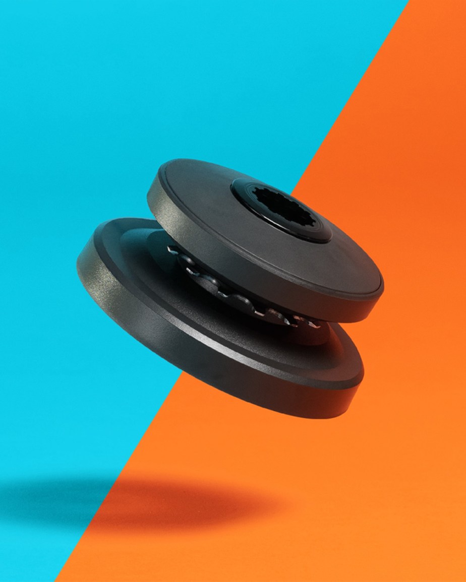 Le plateau Zwift Cog simulant les vitesses // Source : Wahoo