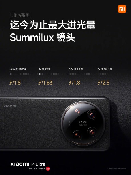 Xiaomi 14 Ultra // Source : Xiaomi