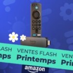 Amazon profite des ventes flash pour brader son nouveau Fire TV Stick 4K à -44 %