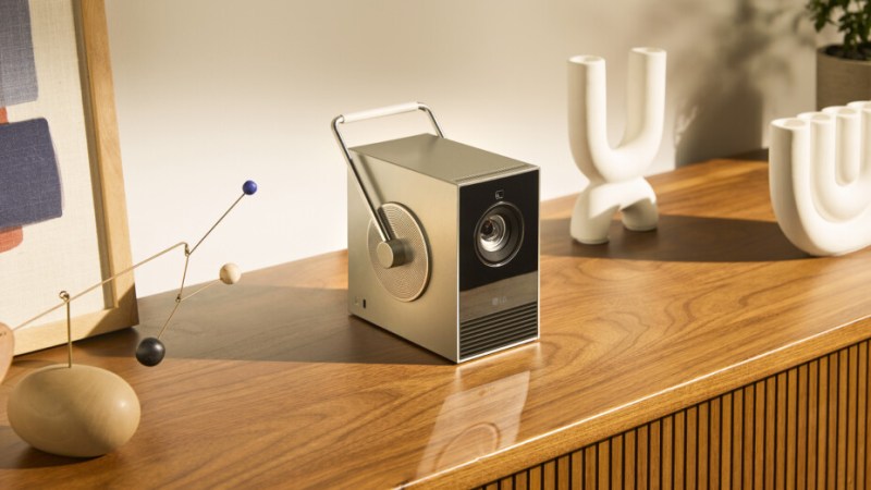 Le LG CineBeam Q est 300 € moins cher : un mini vidéoprojecteur 4K stylé qui sort du lot