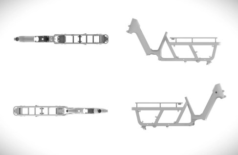 Decathlon vélo cargo 2024 cadre brevet