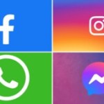 Les applications Facebook, Instagram, WhatsApp et Messenger de Meta // Source : Montage Frandroid