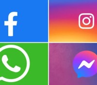 Les applications Facebook, Instagram, WhatsApp et Messenger de Meta // Source : Montage Frandroid